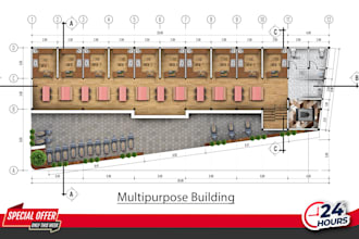 professionally redraw and refine your 2d floor plan layout