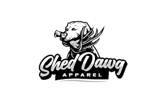 design shed dog apparel brand logo