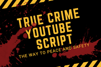 write your true crime scripts and articles