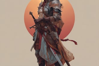 draw your dnd party art or dnd character art no ai