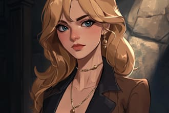 draw creature and character concepts and illustrations