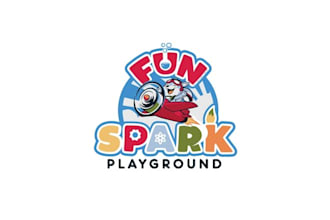 design greatest an indoor playground logo