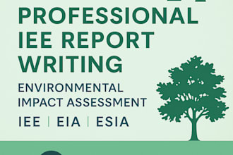 write a professional iee report with emp for your project