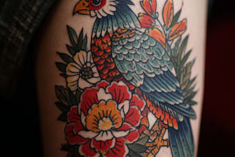 design a unique realistic tattoo