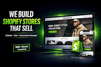 build your shopify store with expert development and design