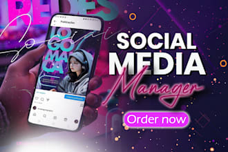 be your social media expert manager