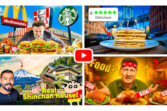 design custom youtube thumbnails for food and travel vlogs that hook viewers