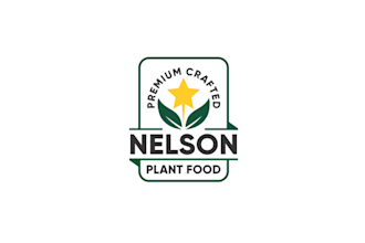 design motivation unique plant food logo