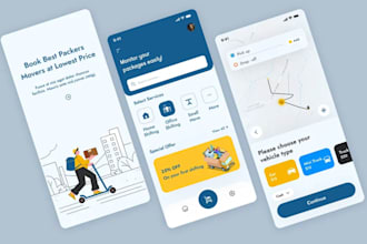 do eld app, ai truck booking app, mover and packer app, logistic app