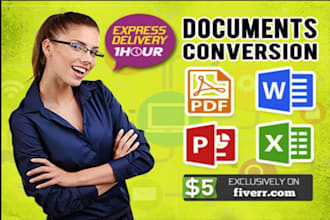 convert PDF to word or word to PDF