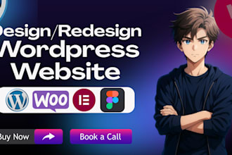 design woocommerce wordpress website,elementor ecommerce landing page