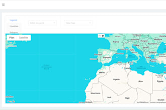 build a custom web gis for data visualization