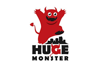 design mascot relaunch huge monster logo