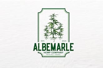 design dynamic industrial hemp company logo