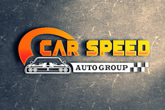 design automotive, car repair, car dealer, racing logo