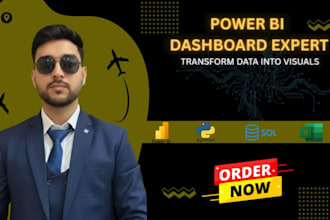 be your expert data analyst using excel, sql, and power bi