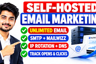 build your own email server smtp with mailwizz