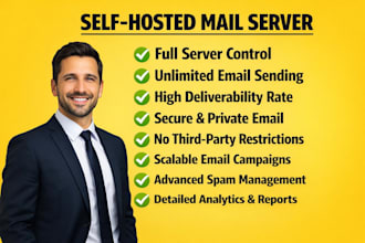 build your own email server smtp with mailwizz