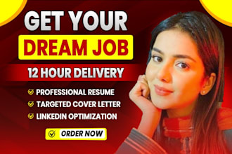be your professional resume maker, CV writer and designer