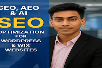 do GEO, aeo, ai SEO optimization services for wordpress ,wix