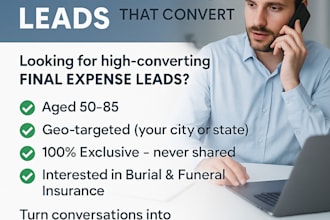 provide final expense leads burial insurance insurance leads