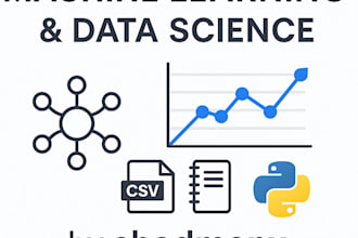 build and train machine learning models for your data