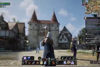 create mmorpg game, multiplayer moba rpg, open world rpg game