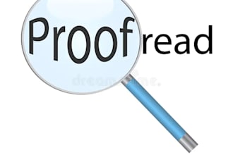 proofread and edit your document