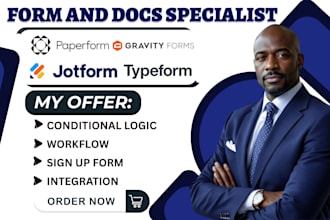design paperform qualtrics gravity type form jotform wp integration workflow