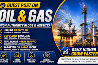 publish guest post on oil and gas blogs