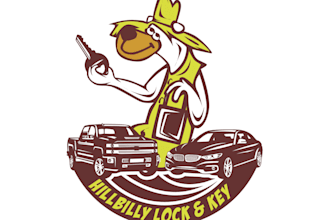 do modern high quality locksmith logo design