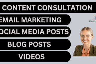 be your content marketing consultant