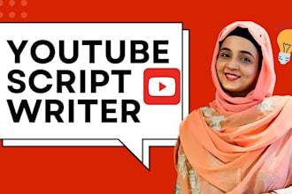 be your professional youtube video scriptwriter
