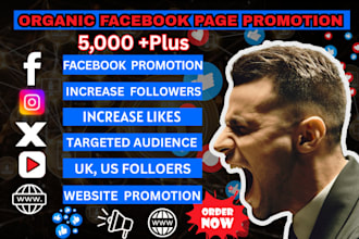 fast grow and promote your facebook page organic followers