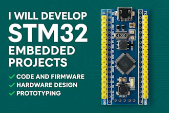 develop stm32 projects with code and hardware design