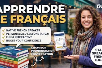 teach you french online for all ages and levels