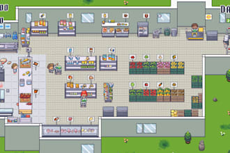 develop multiplayer html5 2d game for web with phaser 3