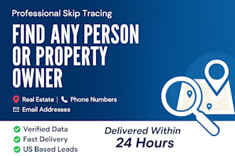 do skip tracing to find property owners and contact info