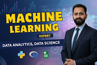 do ai, data analytics, machine learning data science projects in python, rstudio