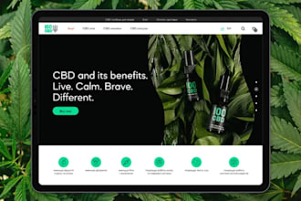 design cbd cannabis website cannabis cbd shopify marijuana weed vape hemp store