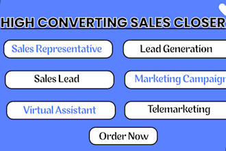 verifynumber sales representative lead generation salescloser client acquisition