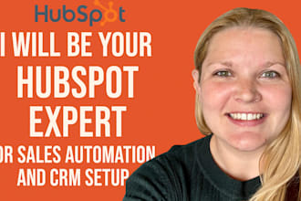 build hubspot sales pipelines and automation workflows