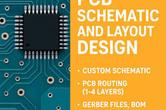 design pcb schematic and layout routing
