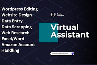do data entry, web scraping, wordpress, and amazon tasks