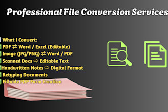 accurately convert PDF files to editable format