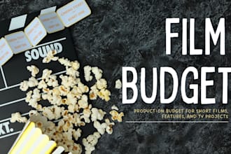 do film budget, financial breakdown, film schedule, financial projection