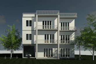 create drawings and 3d models using revit and autocad