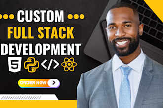 do full stack website development, build website as full stack website developer