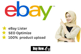 ebay lister, SEO, listing, product lister, product upload