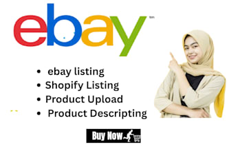 do shopify lister, product listing,ebay lister